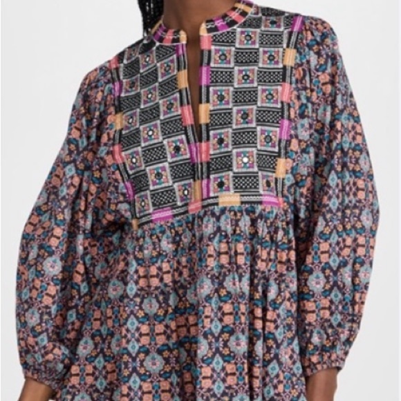 FIGUE Nora mini dress size S NWT - Picture 3 of 10